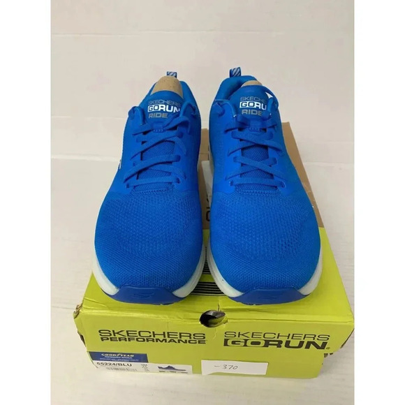 -370 Skechers Go Run Ride 8 Blue 9.5 D (M) - Picture 3 of 6